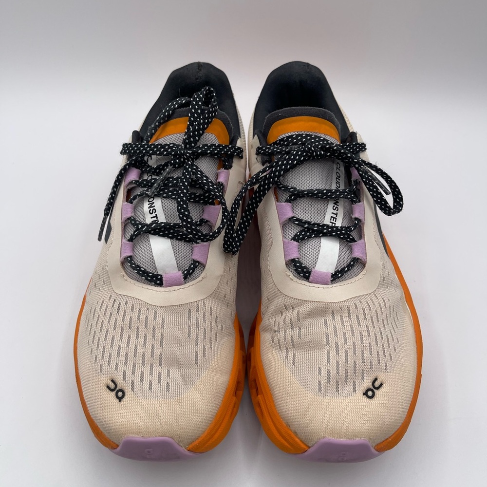 On Cloud Cloudmonster Running Shoe, Womens, Size 7 / Orange - 61-98652 - Picture 6 of 9